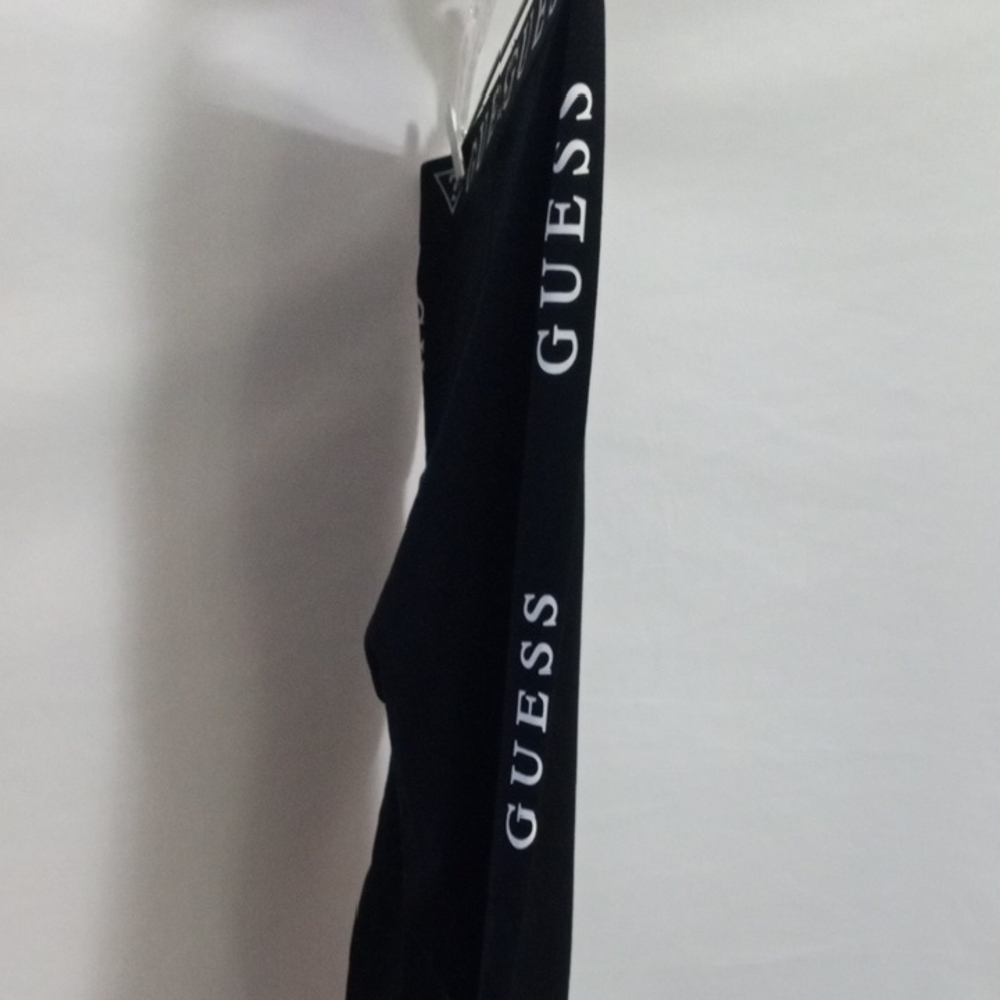 Guess Black  Ankle Leggings with White Logo - Picture 5 of 5